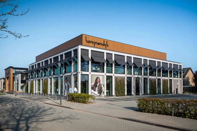 Een uniek gevelsysteem voor Konijnendijk Mode