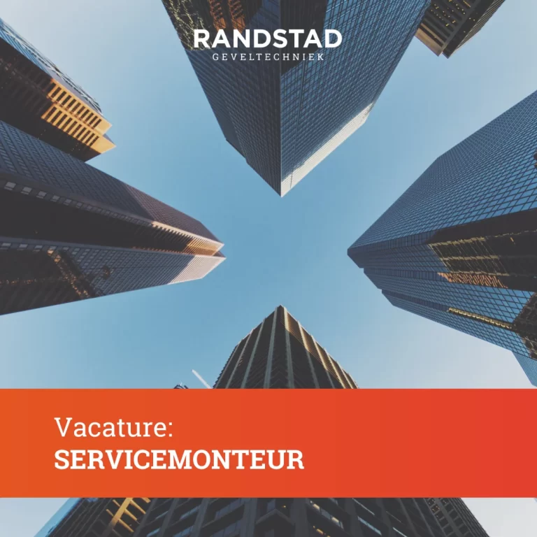 Vacature: servicemonteur